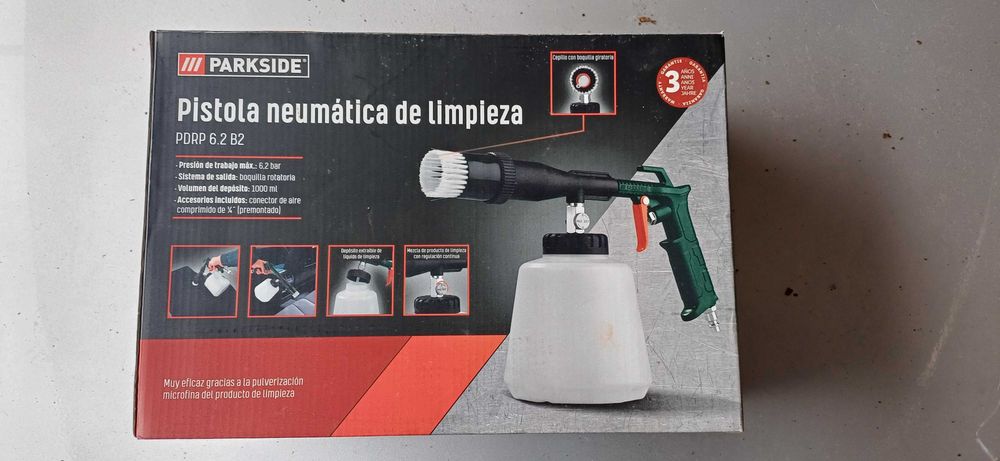 Pistola Limpeza Parkside