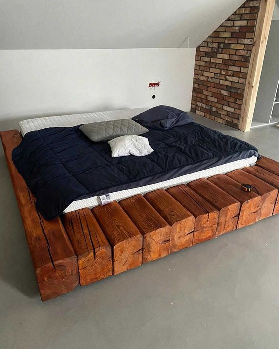 STARE BELKI suszone stare bale drewno dekoracyjne ciosane do wnętrz