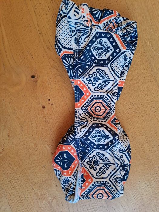 Strój kąpielowy bikini boho shein L nowy opaska