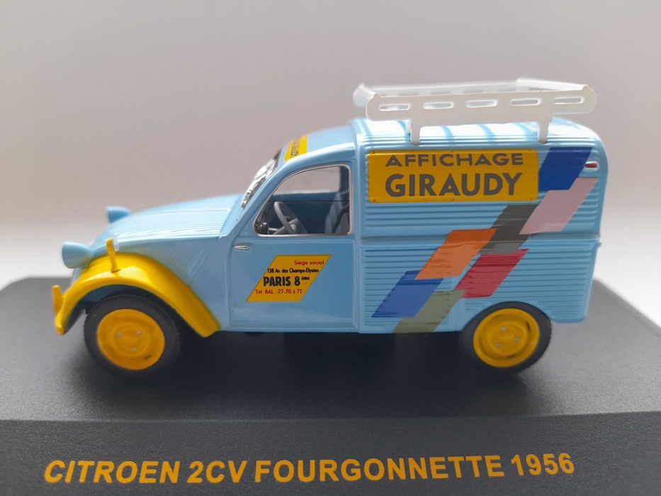 Citroen 2cv Citroneta 1970 Escala 1:43 Amarillo | Cuotas Sin Interés - Foto 5