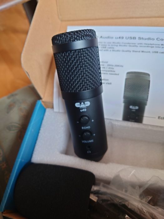 Mikrofon pojemnościowy CAD audio u49  USB
