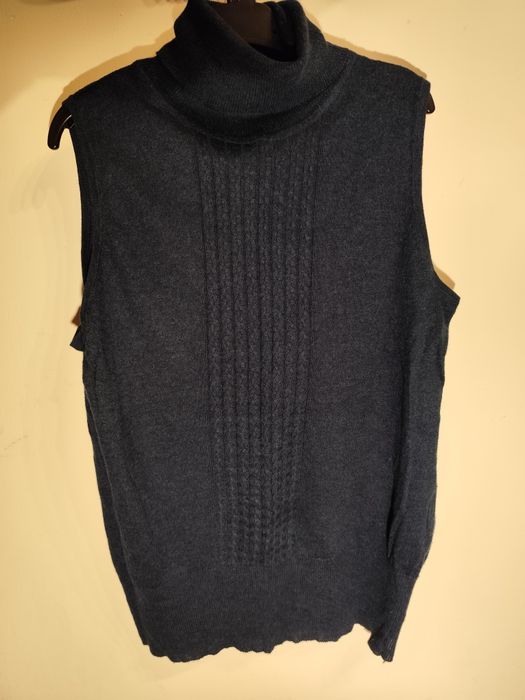 Golf bezrękawnik Reserved granatowy rozm. L