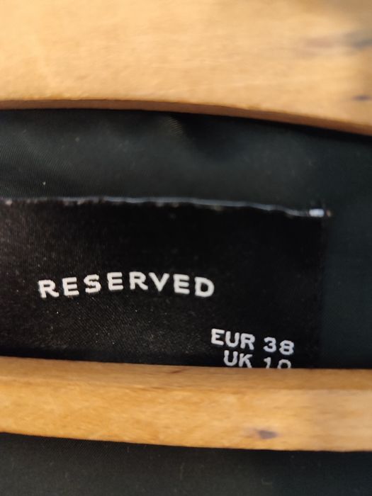 Zimowa kurtka Reserved38 butelkowa zieleń .