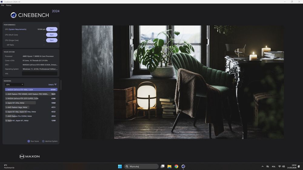 Komputer Ryzen 7 + RTX 4060 / 32GB RAM / 1 TB SSD NVMe Gen4