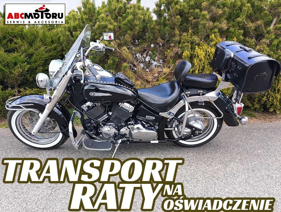 Yamaha XVS 650 Drag Star Classic, 2005 r. 43999 km, transport, raty!