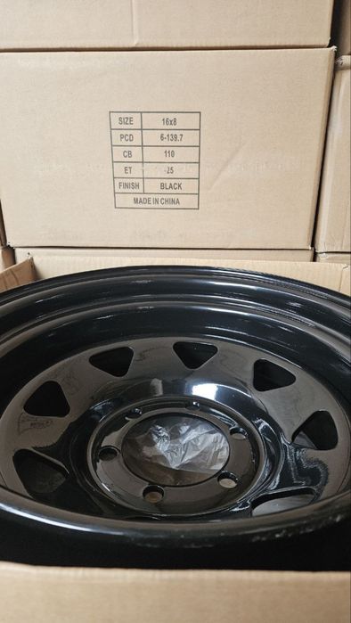 Комплект нових металевих  дисків R16.6.139.7
