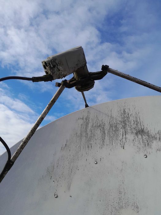 Antena parabólica 2mt com motor