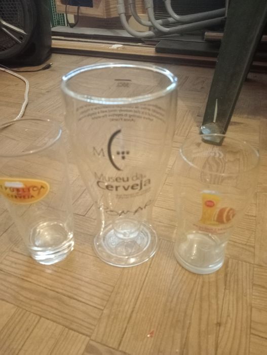 3 copos de coleção