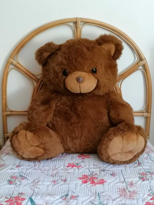 Urso de peluche grande 60/70cm de altura
