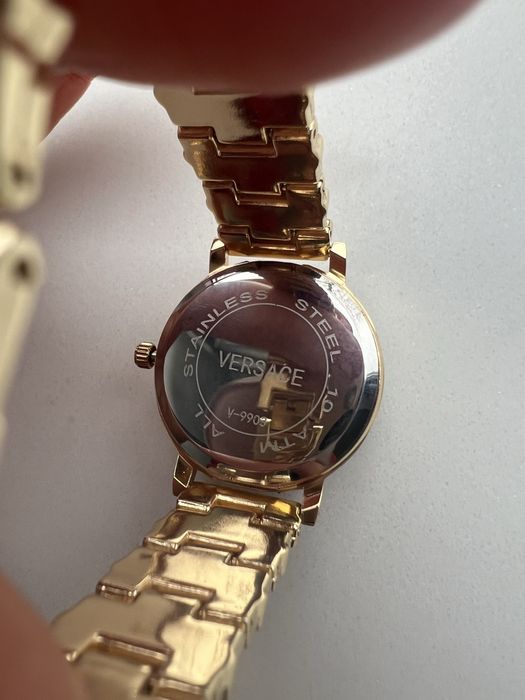 Zegarek Versace zloty