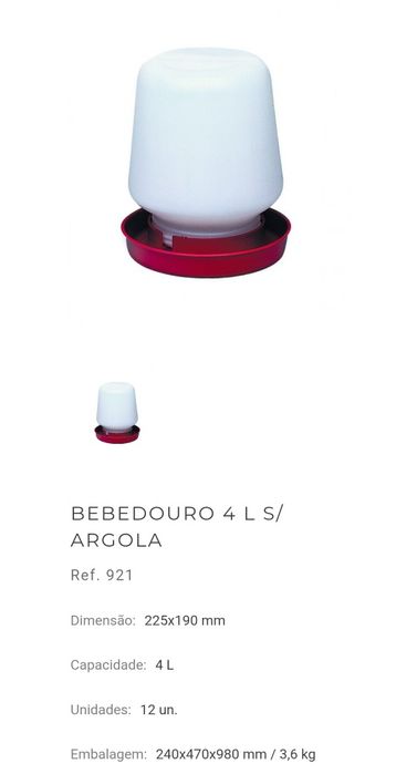 NOVO - PACK-Comedouro + bebedouro