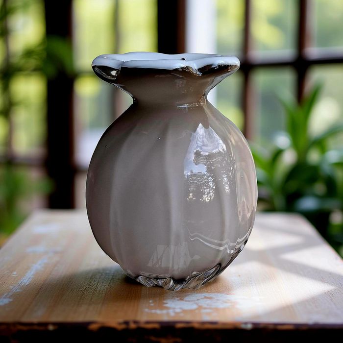 Wazon ze szkła  artystycznego Egerman