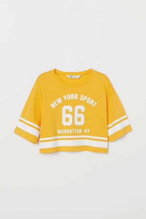 Nowość 2024:) krótka bluzeczka H&M roz 146/152