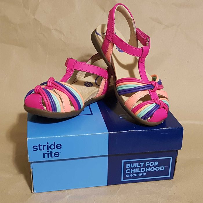 Кожаные босоножки сандалии для девочки Stride Rite 11 US 28 EU 18,5 см