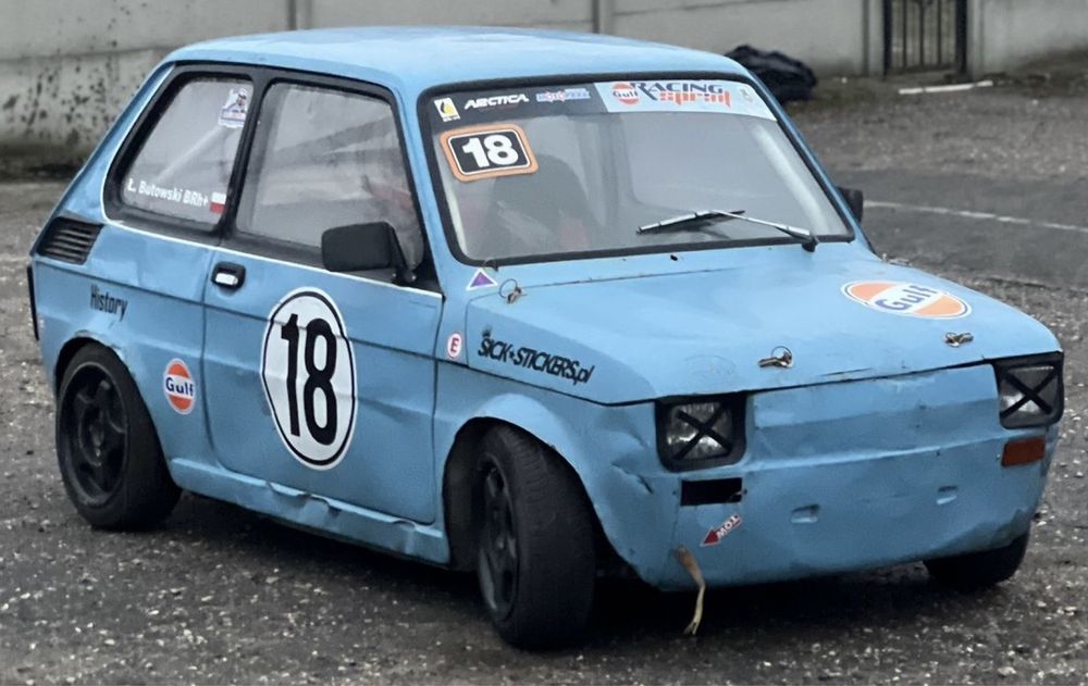 Fiat 126p wyścigówka,maluch trophy,kjs,rajdówka