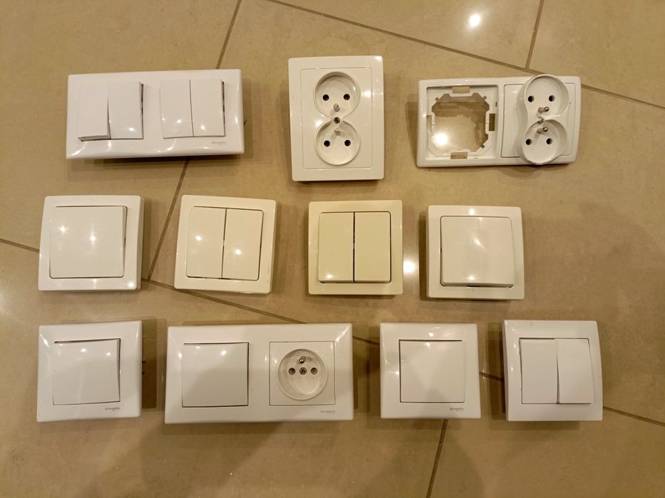 Gniazdko włącznik do światła