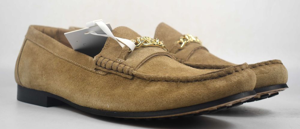 Tommy Hilfiger Mokasyny Th Chain Suede Loafer roz. 42