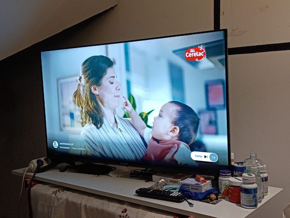 Tv  Led 43 polegadas Silver