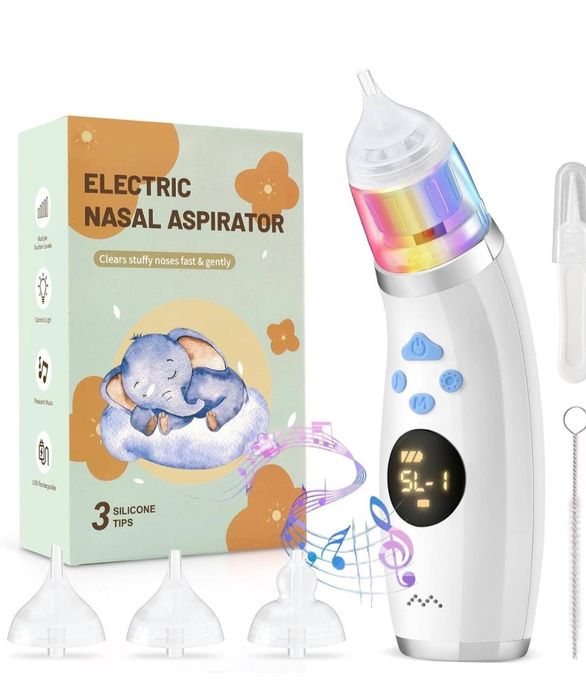 Акумуляторний назальний аспіратор для новонароджених електричний, IP65
