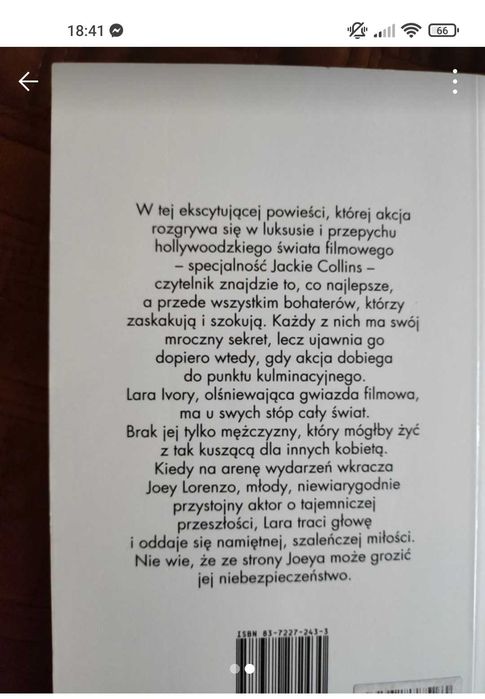 Dreszcz Jackie Collins