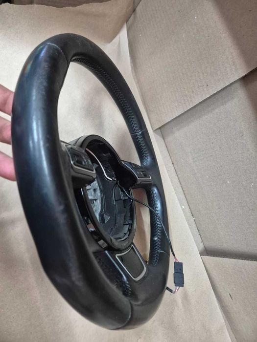 руль кожаний мультикермо з ліпістками Audi A7 A4 A5 A6 Q5 4G0419091S