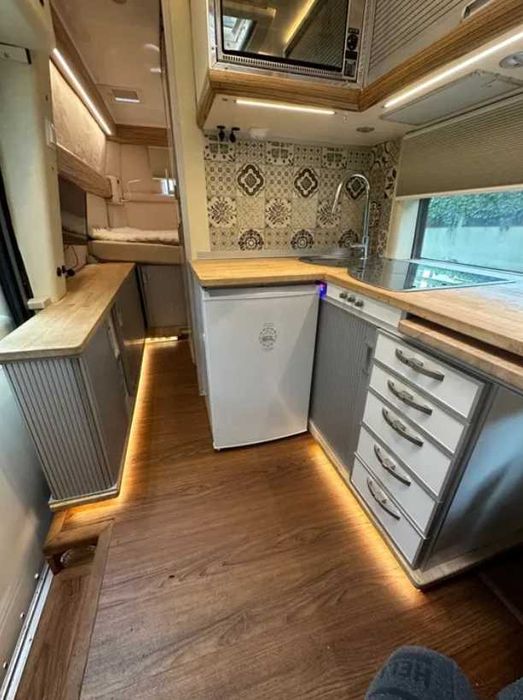 Fiat Ducato Campervan 2.3 130 KM | całoroczny | off-grid | solar 720 W | Webasto