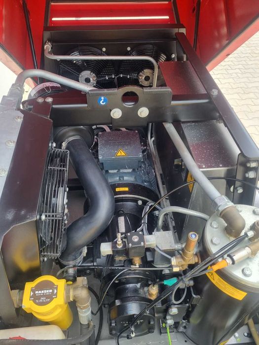 Kaeser M50E M46E 5m3/min 25kW elektryczny mobilny piaskowanie