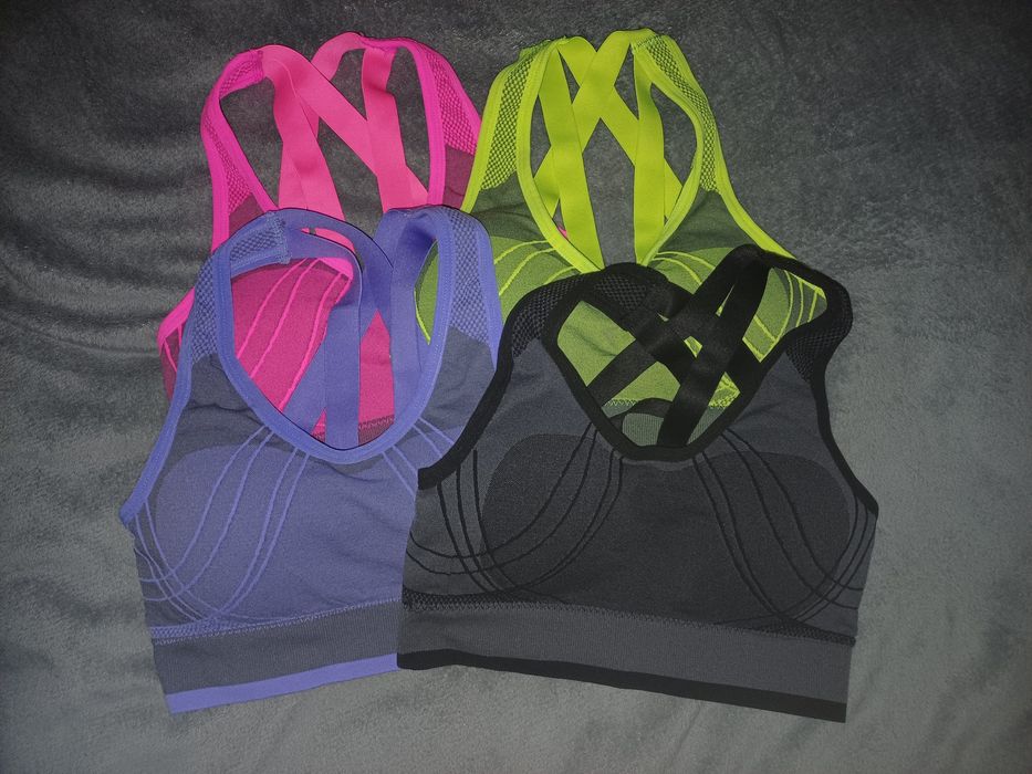 4 nowe sportowe biustonosze
