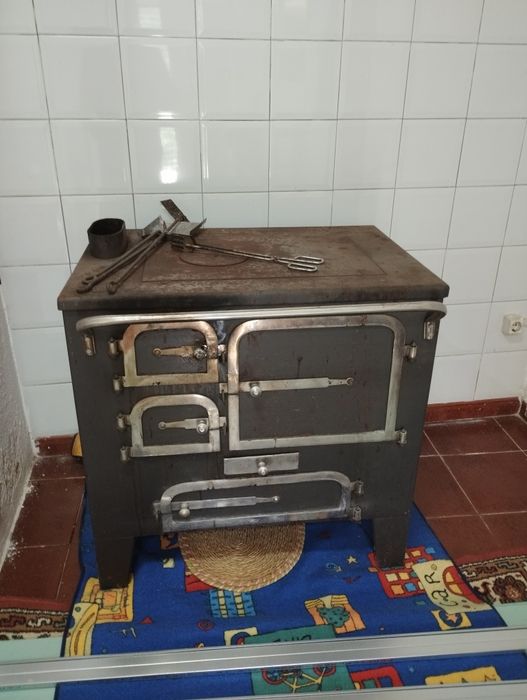 Fogão e forno a lenha
