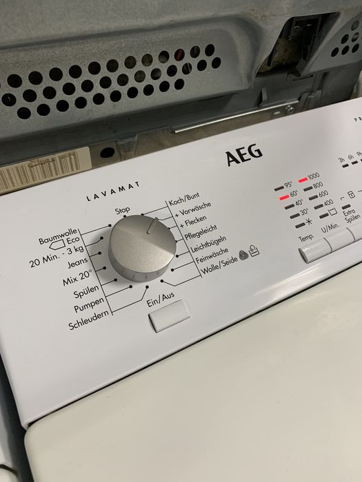Вертикальна пральна машина   з Європи AEG
