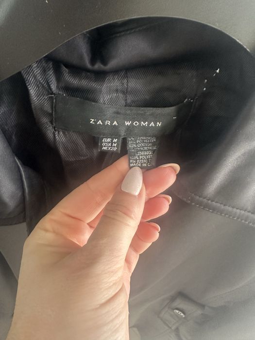 Trencz zara rozm 38 płaszcz