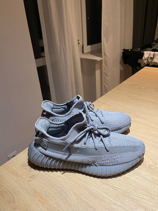 adidas Yeezy boost 350 v2 steel grey 44 2/3 zebra white black carbon