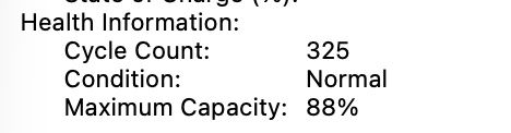 MacBook Pro 16 M1 MAX 64GB RAM 1TB SSD 88%