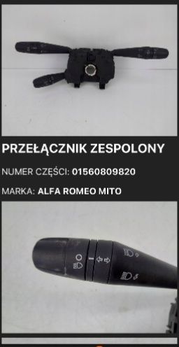 Alfa Romeo MITO- przełącznik zespolony JAK NOWY