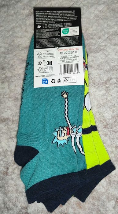 Skarpety stopki Rick and Morty 43-46 Pepco