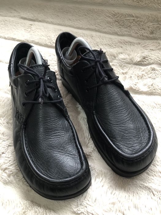 ECCO JOKE (43-44) 28см полуботинки кожаные мужские дерби derby туфли