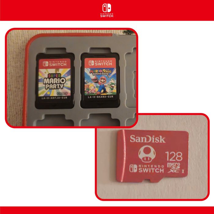 NINTENDO SWITCH 1ª Geração c/ mais de 20 jogos e muitos extras