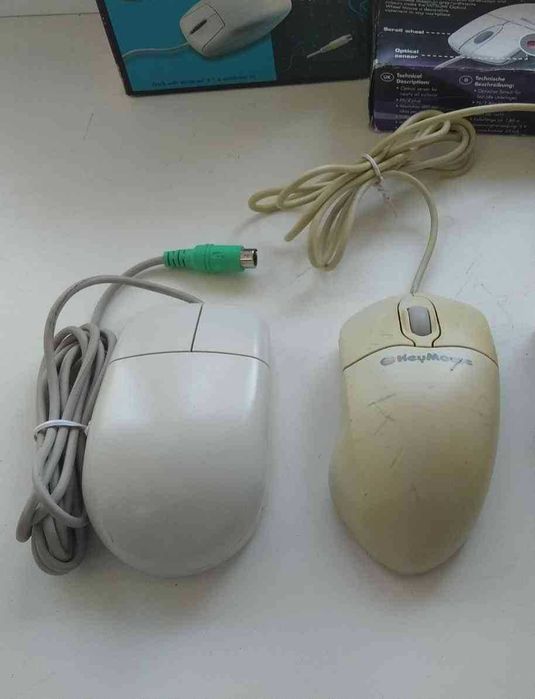 Мышка механическая KeyMouse MK-303 (шариковае) PS/2 (Раритет)