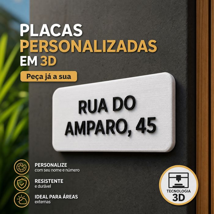 Placas de caixa de correio personalizadas