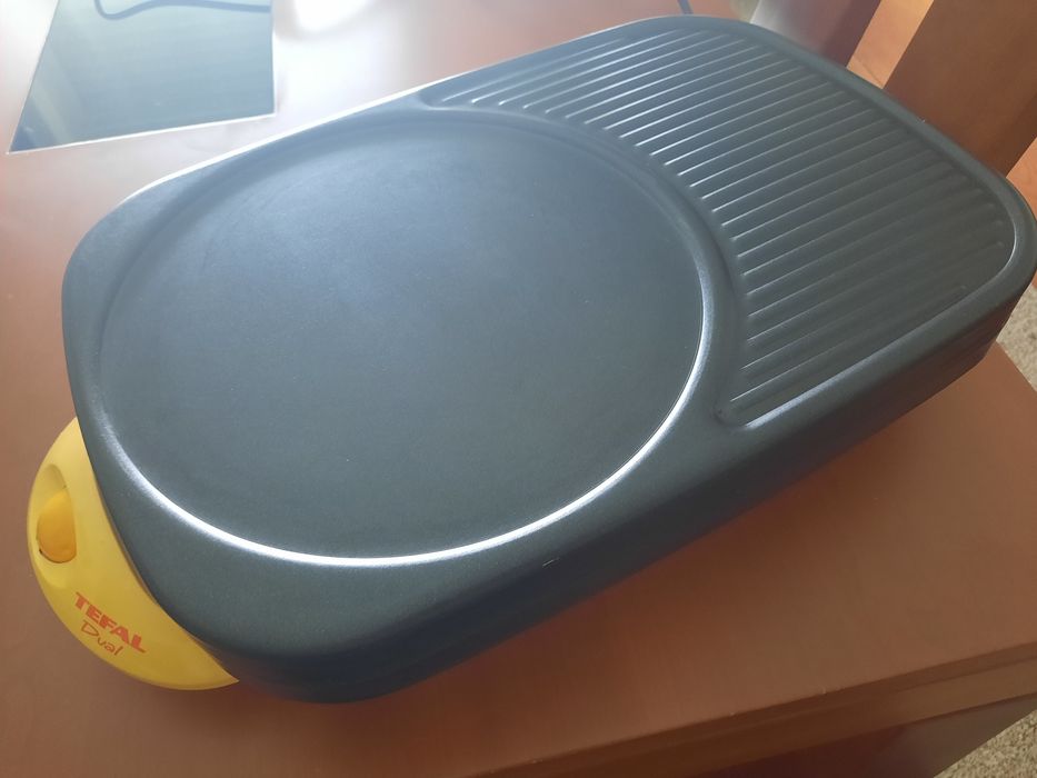 Maquina de Crepes e Panquecas Vintage - Tefal Dual