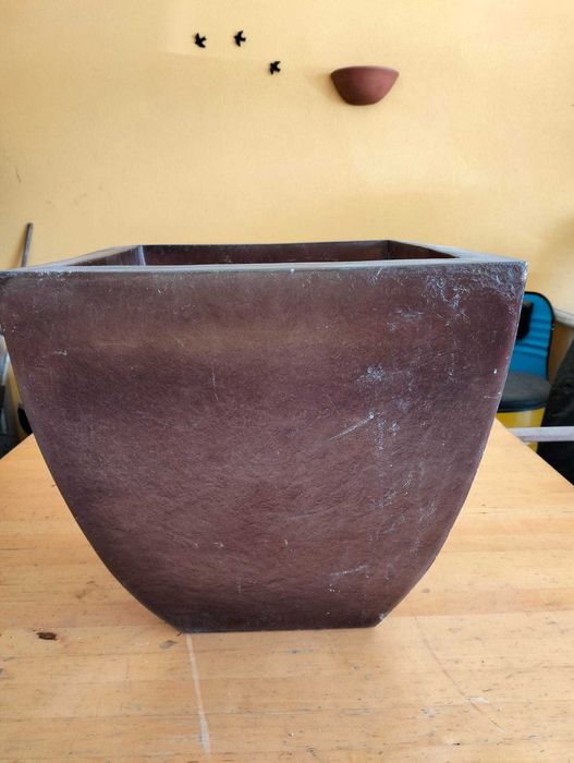 2 Vasos Fibra 40 x 40cm