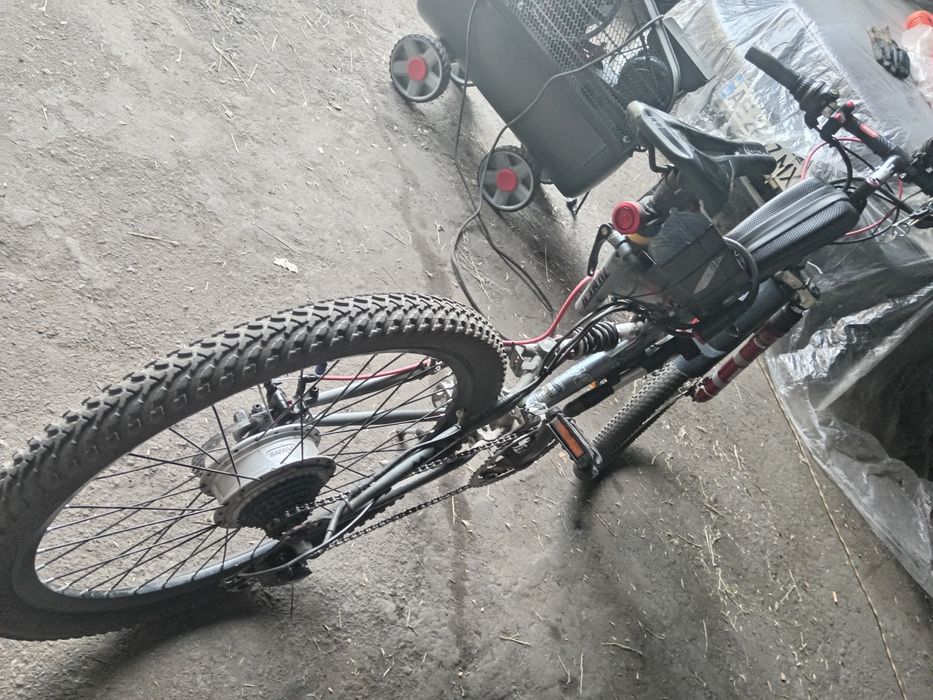 Электровелосипед двопідвіс 36v 14ah