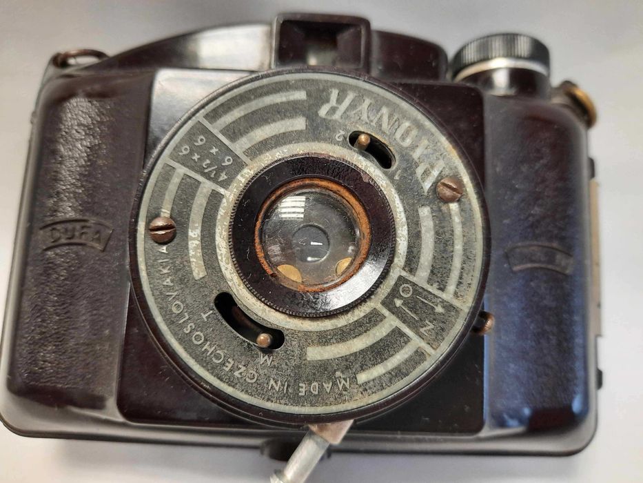 PIONYR Dufa Kolekcjonerski Aparat Fotograficzny Bakelit Vintage