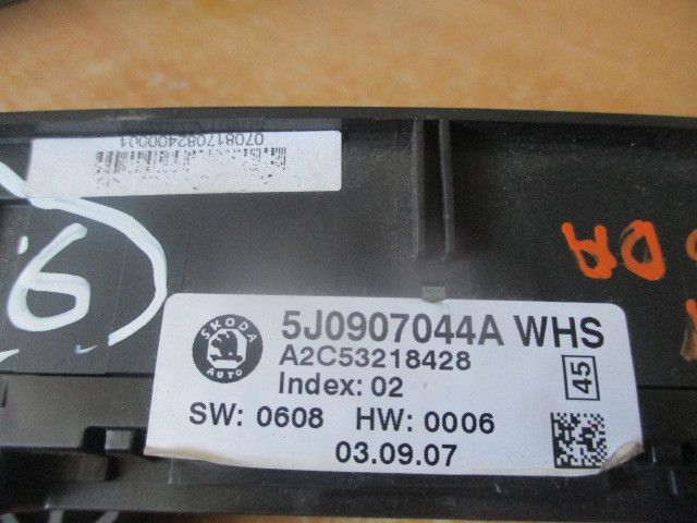 Comando chauffage / sofagem SKODA Fabia II Hatchback (542, 5J)