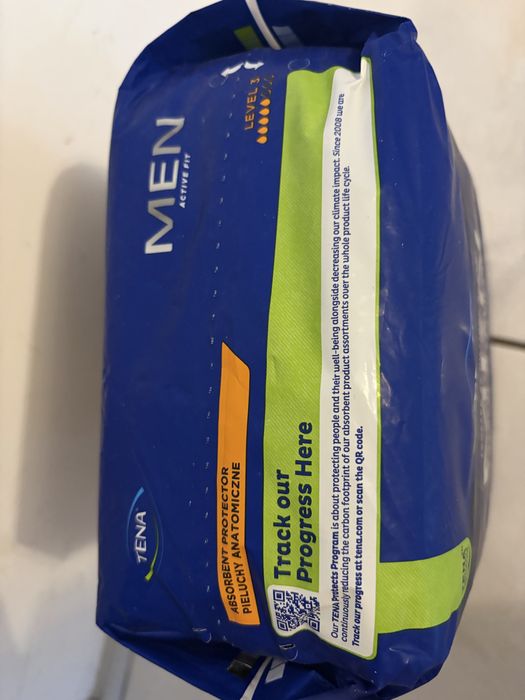 Tena Men pieluchy anatomiczne level 3 20 szt. Nowe