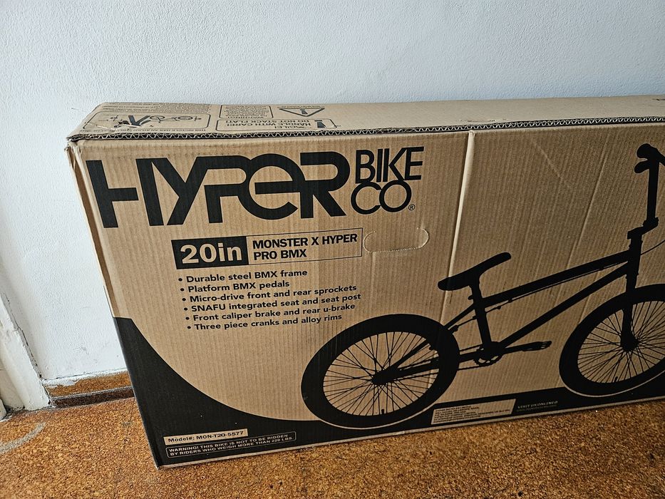 BMX Monster Energy x Hyper Bike Co - 20 Polegadas (Nova e na caixa)