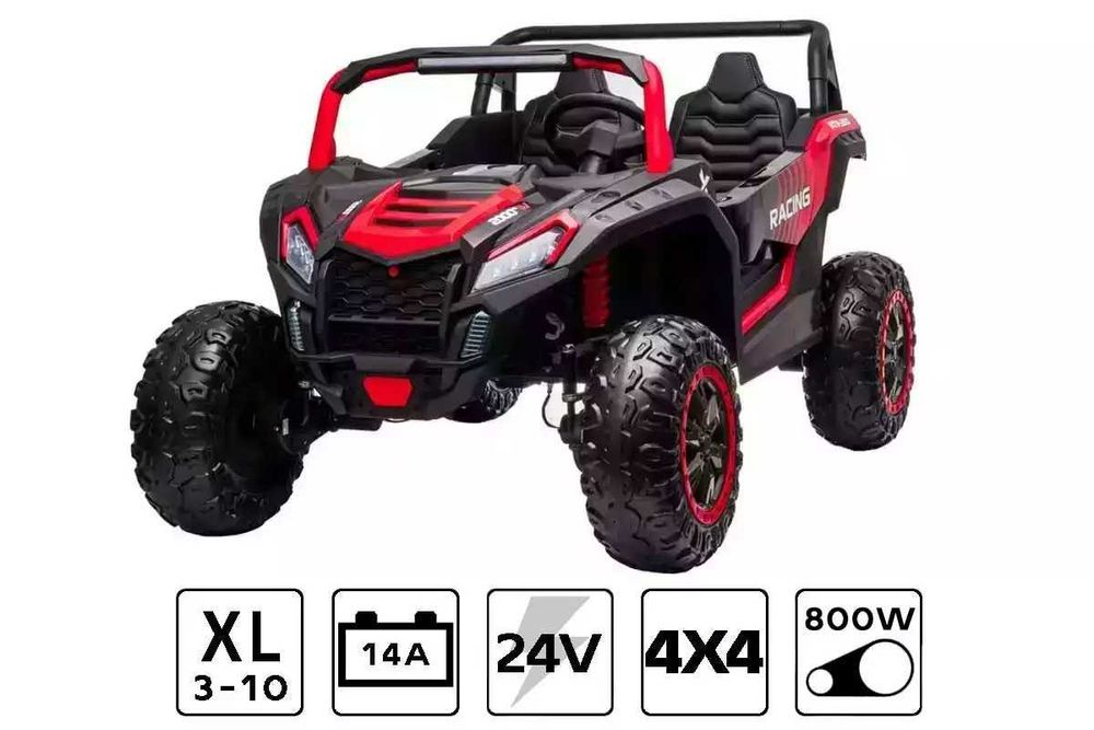 Mocny Buggy ATV Racing A032 Czarny 800W 24V 14Ah