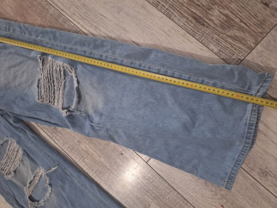 Jeans szerokie damskie