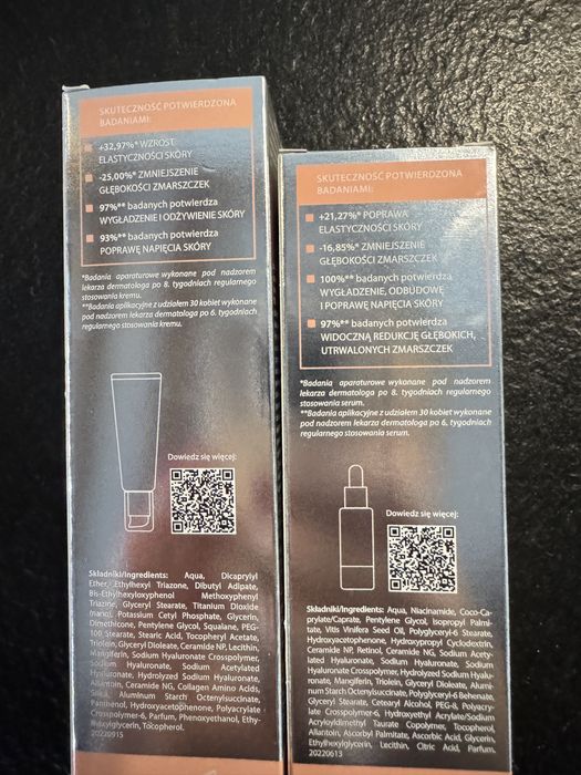 L'biotica Estetic Clinic zestaw krem z SPF+ serum