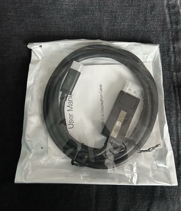 Kabel usb do c czarny